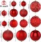 87ct Christmas Ball Ornaments Set Shatterproof Seasonal Hanging Decorations with Reusable Hand-held Gift Package for Xmas Tree Holiday Party and Home Decor, Red